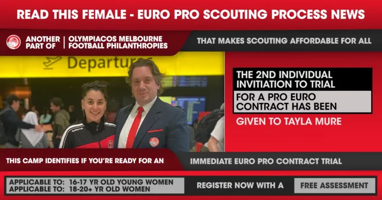 Tayla Mure receives an pro Euro trial invitation